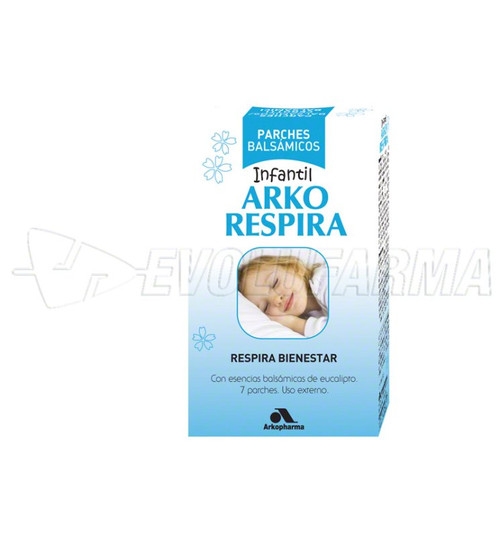 Arko respira parches balsámicos. 7 unidades