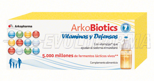 Arkobiotics vitaminas y defensas niño. 7 unidosis