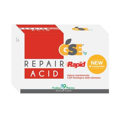 Gse repair rapid acid 36 comprimidos