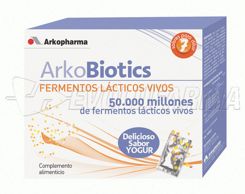 Arkobiotics fermentos lácticos vivos. 7 sobres