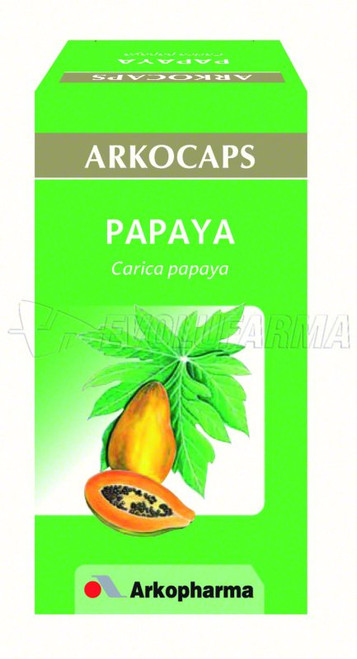 Arkocápsulas papaya. 50 cápsulas