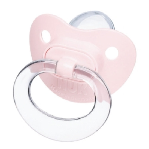Chupete silicona - nukete (con anilla t-2 2 U rose)