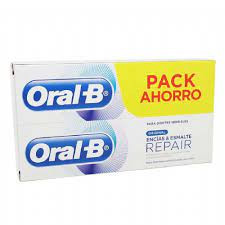 Oral-b gum & enamel original pasta dental duplo 2 x 125 mL