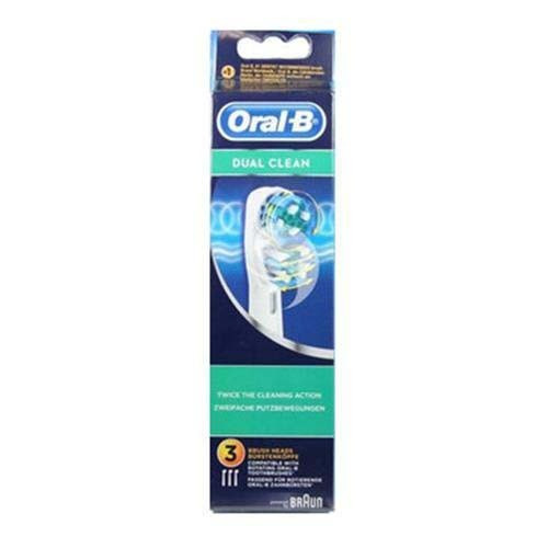 Cepillo dental eléctrico braun oral-b dual actio recambio pack-3