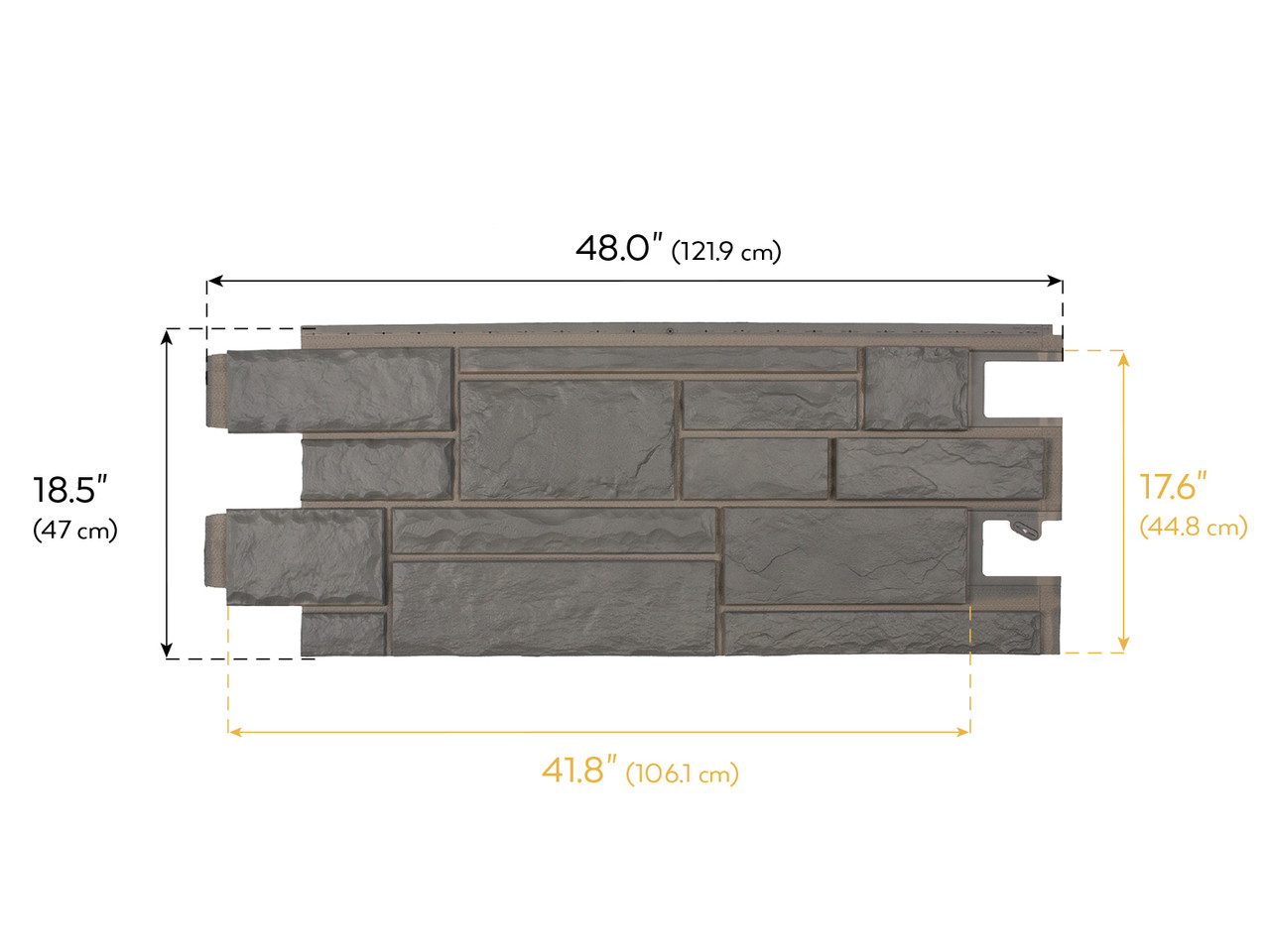 NovikStonePHC Hand Cut Stone Siding Panels