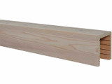 Smooth Natural Wood Beam
