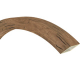 Hewn Faux Wood Arched Beam