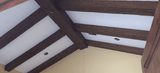 How to Get Cheap Wood Ceiling Beams that Look Luxurious