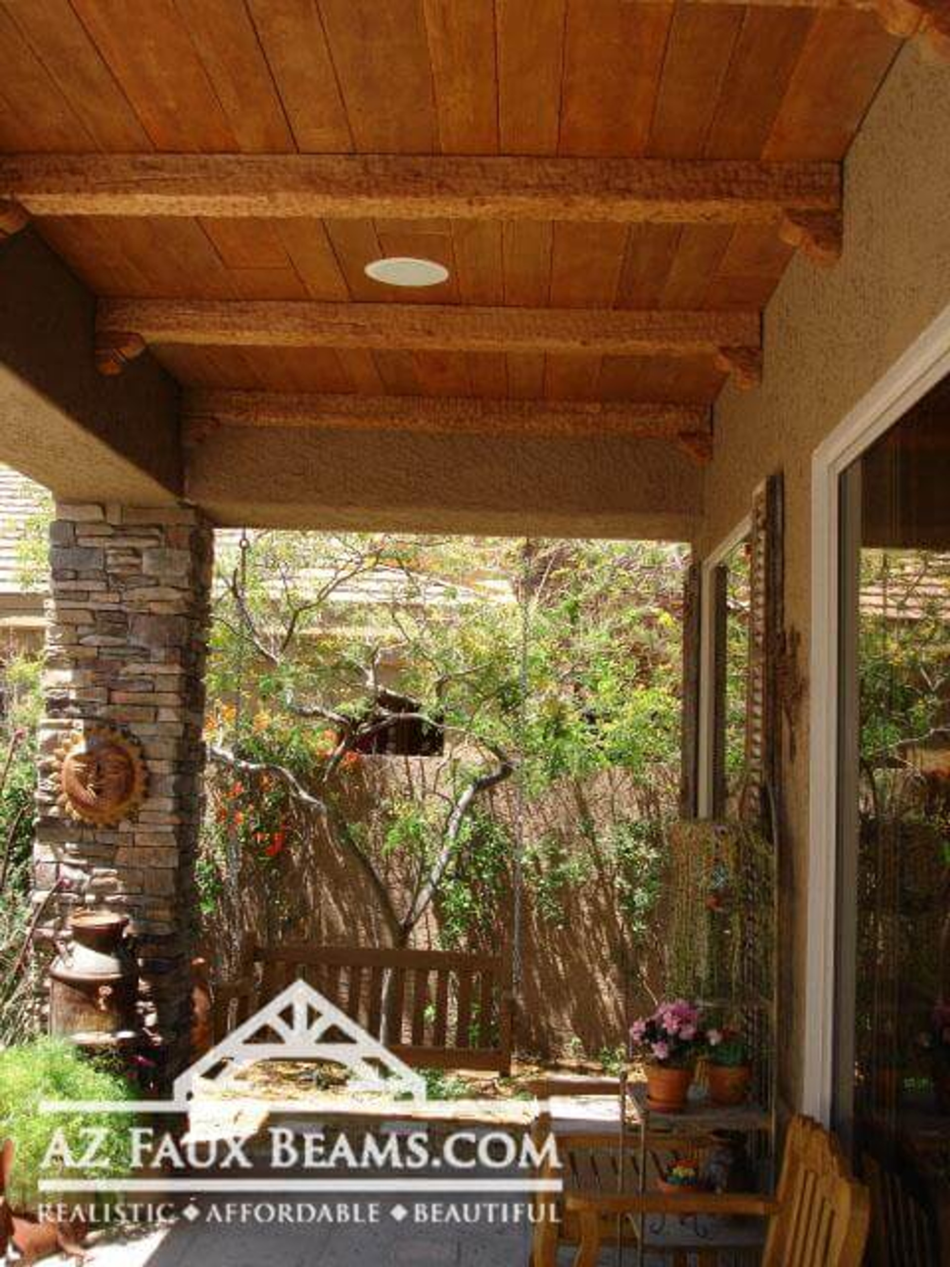 Faux Wood Beams For Outdoor Use AZ Faux