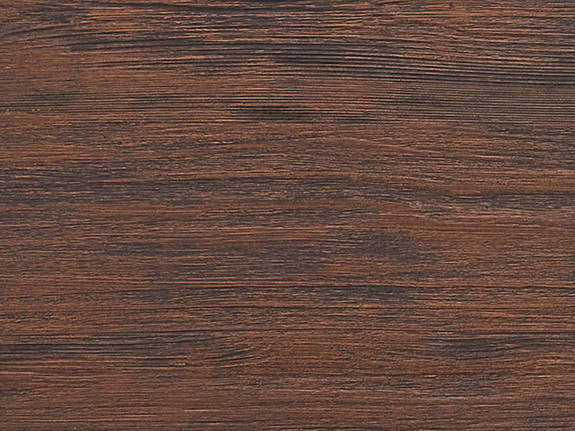 Close-up detail of Old Barn Faux Wood L-Header