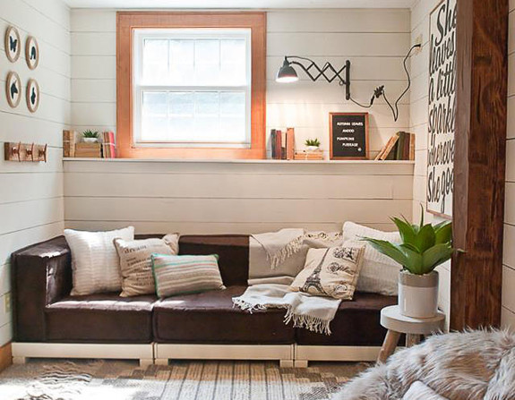 Hewn Beams in Burnished