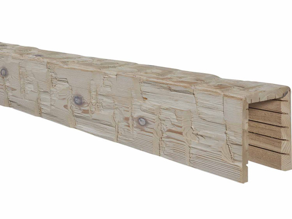 Heavy Hand Hewn Natural Wood Beam