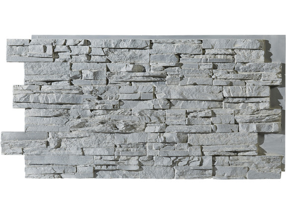 Denver Dry Stack Faux Stone Wall Panel - 24 inch