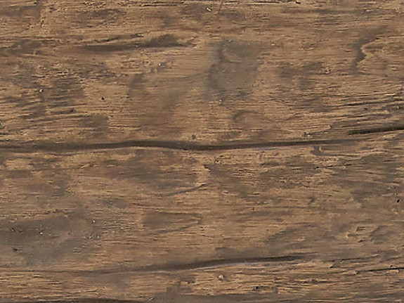 Closeup of Magnolia Faux Wood Arched Beam