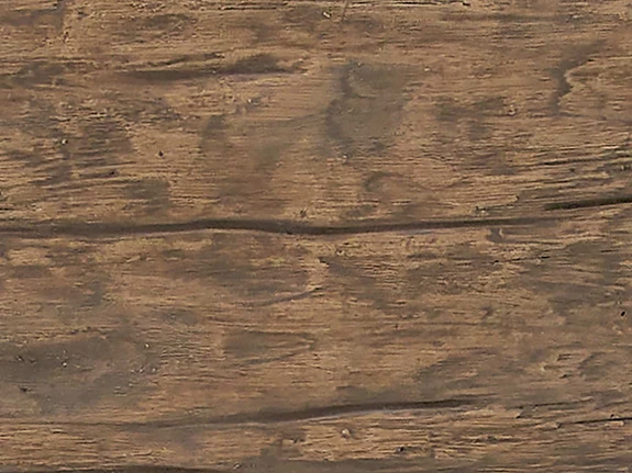 Closeup of Magnolia Faux Wood Arched Beam