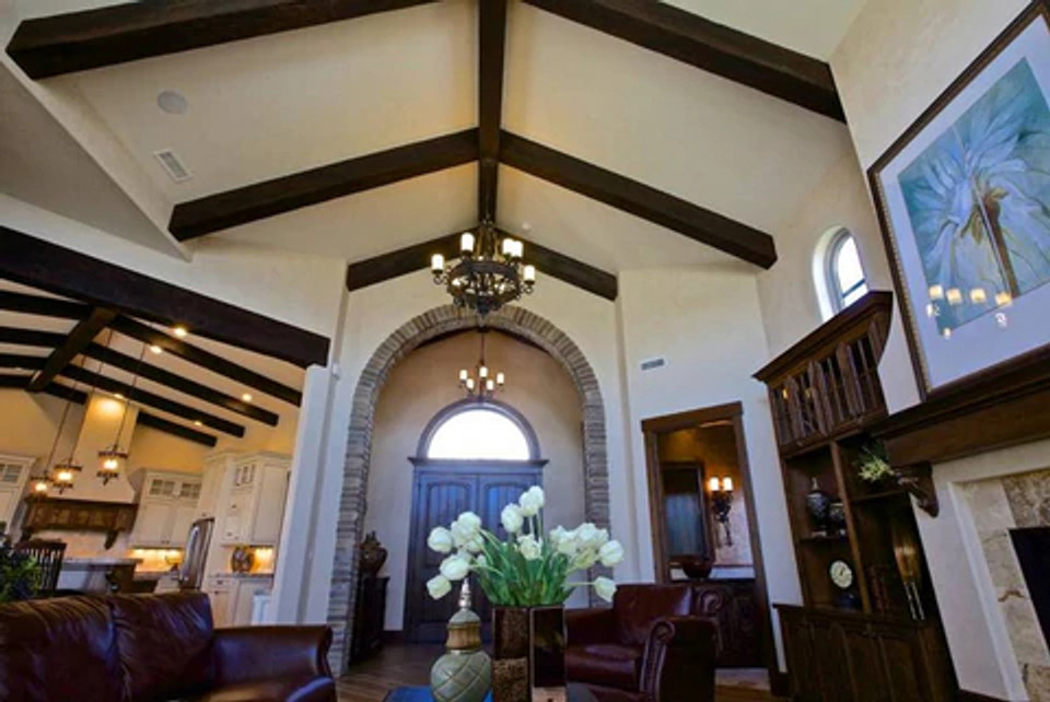 How to Enhance Vaulted Ceilings with Beams