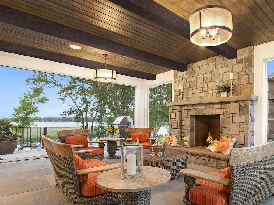 Magnolia Faux Wood Beams in Fresh Coffee