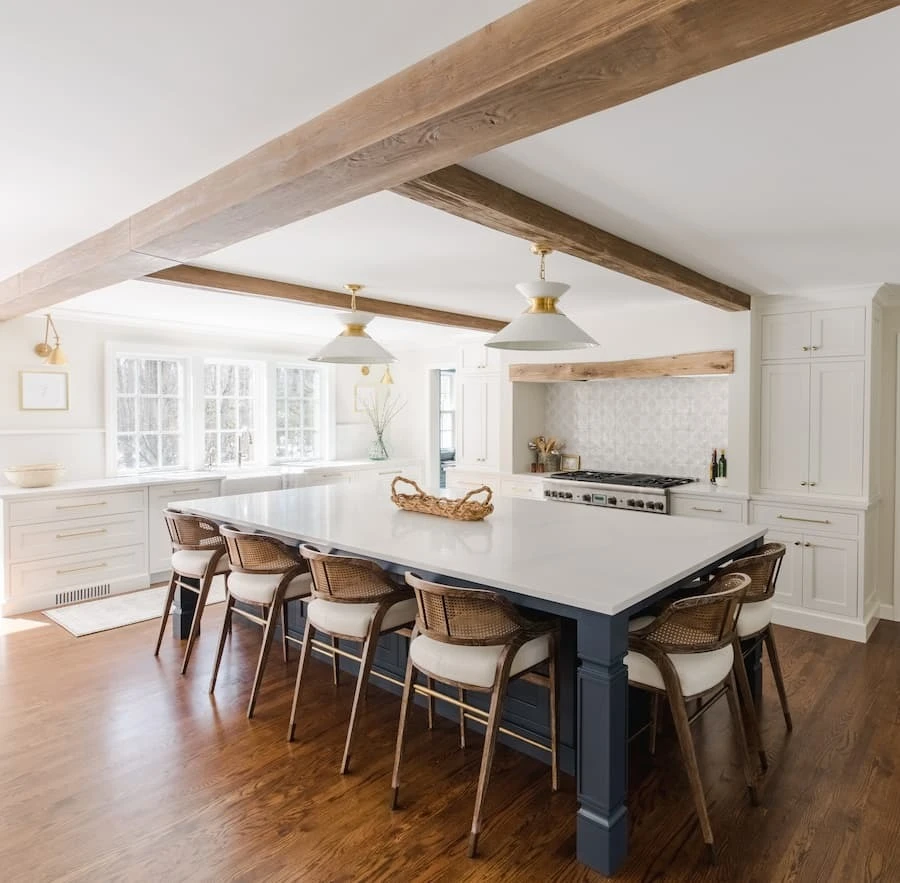Old Barn Faux Wood Beam in Brunette