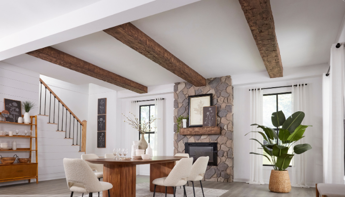 Horse Statue on Wooden Mantel