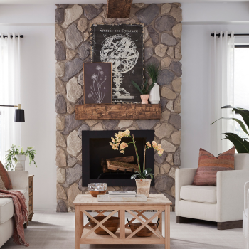 faux wood or natural wood mantles from AZ Faux