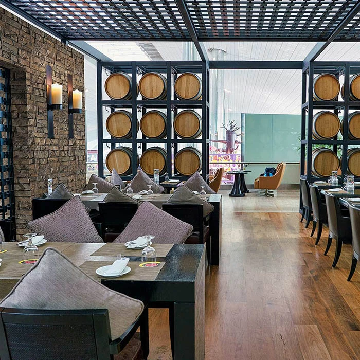 restaurant dining area