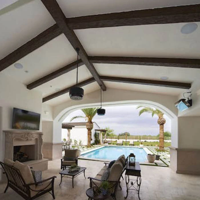 outdoor exterior shot pool area