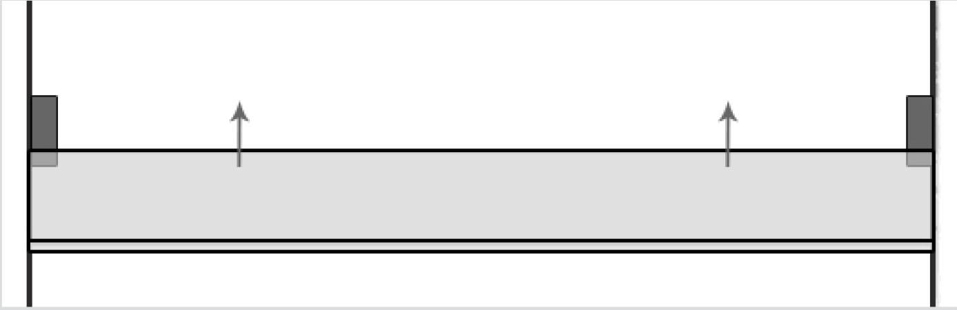 Acclimating beam by storing it flat in the installation location