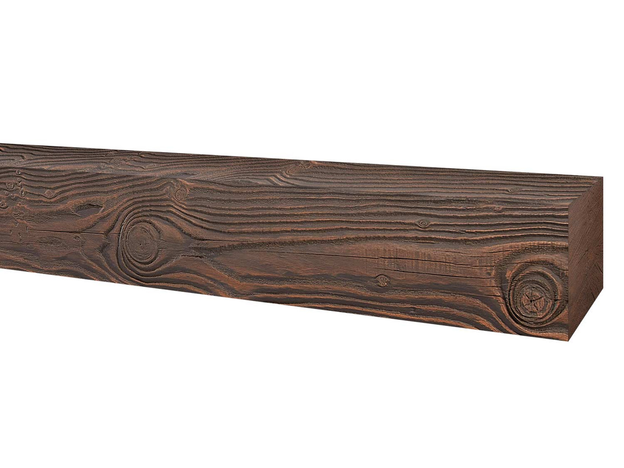 Wind Drift Faux Wood Mantel | AZ Faux Beams