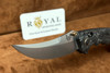 Benchmade 865-02 Mini Bedlam® AXIS® Folding Knife | S90V Scimitar | Marbled Carbon Fiber