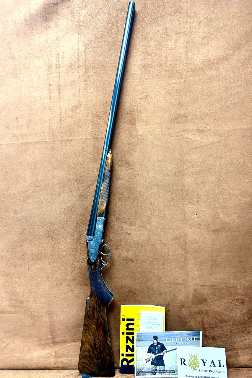 Rizzini BR552 Side Lever Custom Shop Sidelock 20GA 29" | 109882