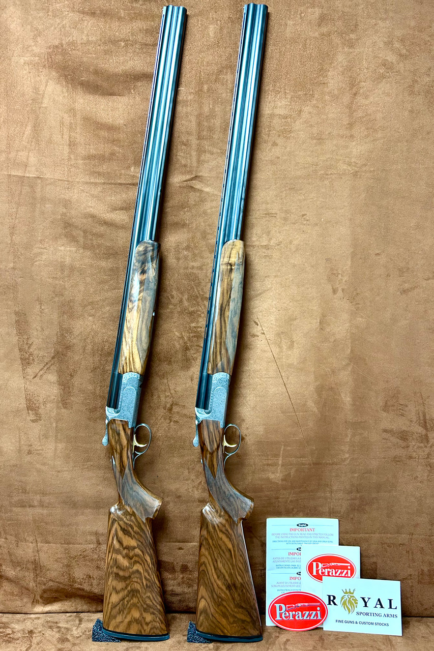 Perazzi Factory Pair of SC3 MX12's 12GA 30