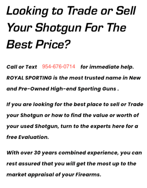 Krieghoff KX-6 Special Release Trigger Upgrade 12GA 34" | 25110075