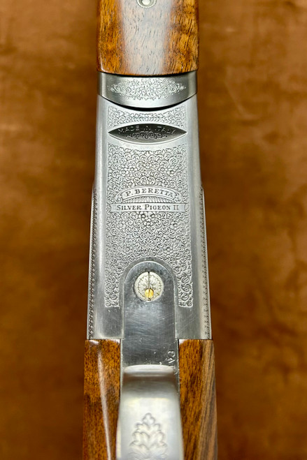 Beretta Deep Engraved Very Rare Silver Pigeon II 12GA 30" | 25120006