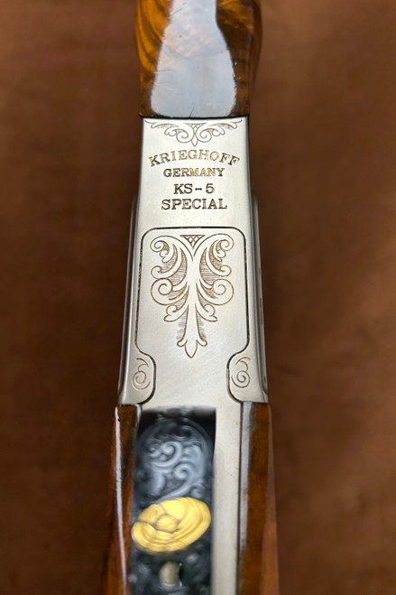 Krieghoff KS-5 Special RELEASE TRIGGER BILL MAINS ENGRAVED! 12GA 34" | 16687