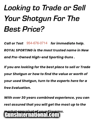 Perazzi 12ga  34“ Top Single Barrel | L58