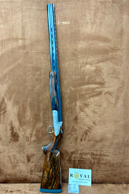 Perazzi Custom Grade Western Indian Theme Sideplates MX8 12GA 29.5" | 26050070