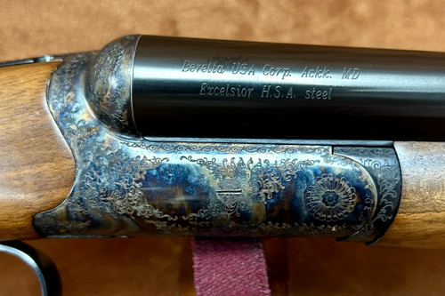Beretta 486 Deep Scroll English Stock Color Case Hardened Limited 20GA 28" | 26060034