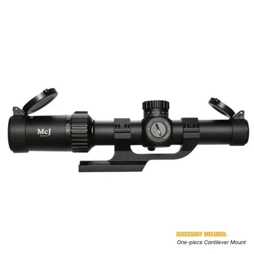 MCJ Optics White Gyrfalcon LPVO - 1-6x24 IR FFP