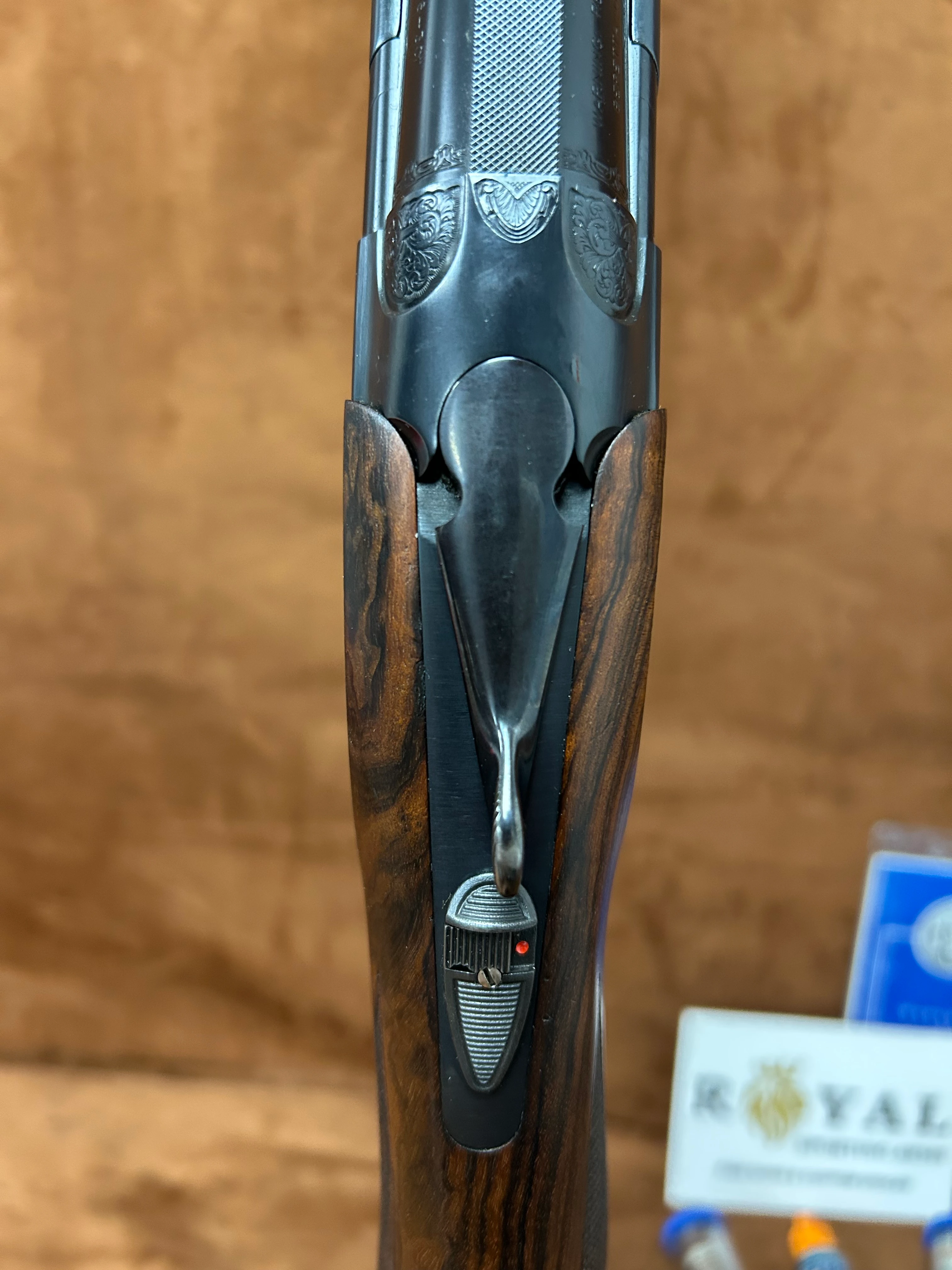 Beretta 686 Onyx Trap Exhibition Wood 12GA 32