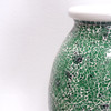 Zorigs Floor Vase, 24 Inch Mosaic Vase – Tall Cylinder Made of Terracotta with Green Glass Mosaic Pieces – Handcrafted Decorative Home Décor Accent Piece for Bedroom, Living Room, Office