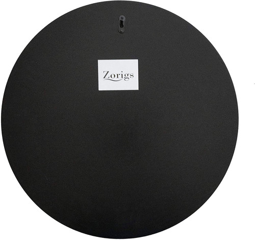 Zorigs, Handcrafted Mosaic Decorative Wall Mirror, 24" Round Wall Mirror of Turquoise, Green, Brown, Yellow and Indigo Reflective Glass Pieces Decor, Wall Piece