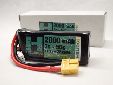 2S 2000 mAh 50c Lipo - Helios RC