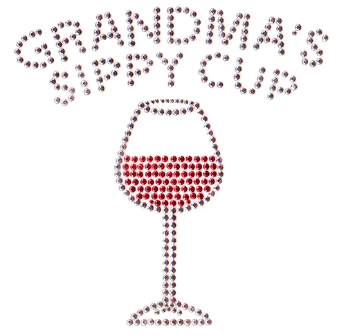 "Grandma"s Sippy Cup" Iron-on (S4117)