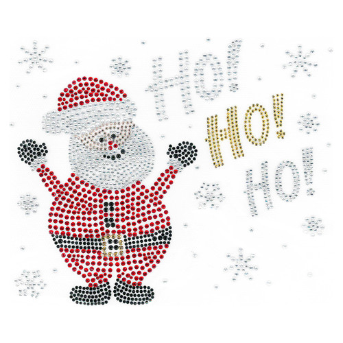 "Ho Ho Ho" Santa Iron-On Design (S101738).
