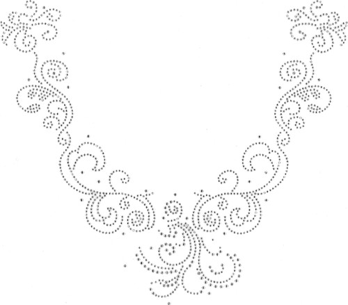 All-Clear Leaves & Vines V-Neckline