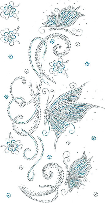 Butterflies & Flowers Décor Set.