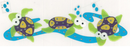 Swimming Turtles Iron-On (MM-0480)
