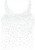 Large Full Scattered AB Clear Stones Tank-Top Iron-On Design (S4124L-AB) .