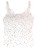 Large Full Scattered Siam Stones Tank-Top Iron-On Design (S4124L-RED) .