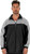 Windbreaker with Hoodie for Men shown in Black/Gray.